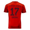 Maglia ufficiale FC Bayern Monaco Bryan Zaragoza 17 Casa 2024-25 per Uomo